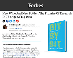 Screenshot of review in Forbes
